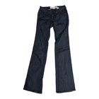 Laguna Beach Jeans Womens 25 Tall Black Stretch Low Rise Bootcut 2