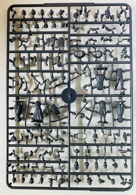 Wargames Atlantic Villagers   1 Sprue   6 Minis   28mm Classic Fantasy