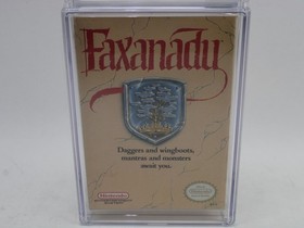 Faxanadu Nintendo NES CIB CGC Graded 9.2 w/ 9.8 Cart!