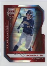 2021 Panini Elite Extra Edition Prime Numbers B Die-Cut /113 Noah Miller #36 2t9
