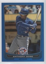 2012 Bowman Draft Chrome Blue Refractor 137/250 Anthony Gose #52 3v0