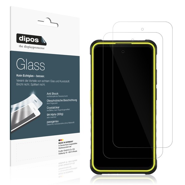 2X Schutzfolie FüR Ulefone Armor X31 - Anti-Shock 9H Folie Dipos Glass-image