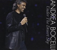 Andrea Bocelli: Under The Desert Sky-CD & DVD SET) NEW FACTORY SEALED