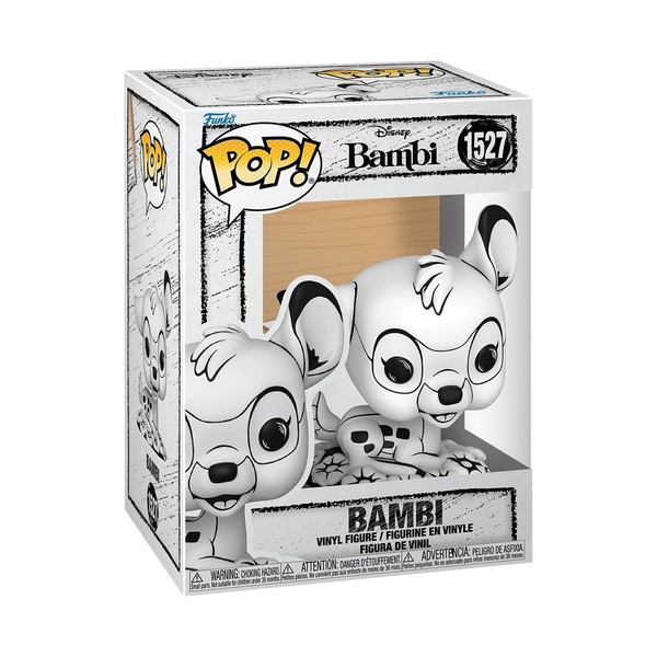 Funko Pop! Disney: Sketched - Bambi - Vinyl-Sammelfigur - Geschenkidee - Offizie-image