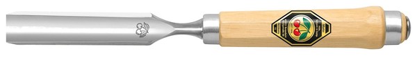Kirschen Hohlbeitel 12 Mm Mit Achteckigem WeißBuchenheft - Neu-image