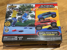 Stomp Rocket Stomp Racers- Dueling Stomp Racers Overdrive w/2 Air Powered Racers
