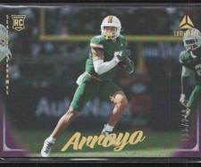 2025 Panini Luminance #192 Elijah Arroyo Purple #/249 Seattle Seahawks (WB)