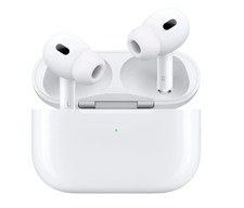 Apple AirPods Pro 2nd Gen White MagSafe Case, ANC MTJV3LL/A