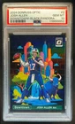 2024 Panini Donruss Optic Josh Allen Downtown! Black Pandora SSP #/25 PSA 10