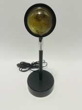 USB LED Crystal Ball Desk Lamp RGB Ambient Mood Light Adjustable Black