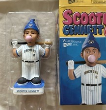 2015 Milwaukee Brewers Garden Gnome Scooter Gennett - in Box