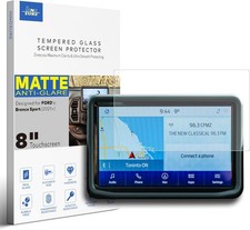 Car Screen Protector Tempered Glass for Ford Bronco Sport 2021–2024 8 Inch Matte