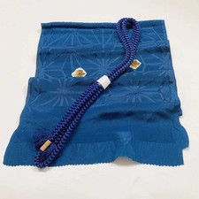 7460 Japanese Kimono Accessory Obiage and Obijime 2-piece Set Silk Shibori