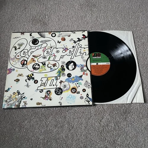 Led Zeppelin – III / 3 Vinyl Record FIRST GERMAN Pressing 1970