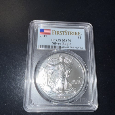 #ad #ad 2017 PCGS MS70 American Silver Eagle First Strike Graded amp; Fast Shipping $106.99
