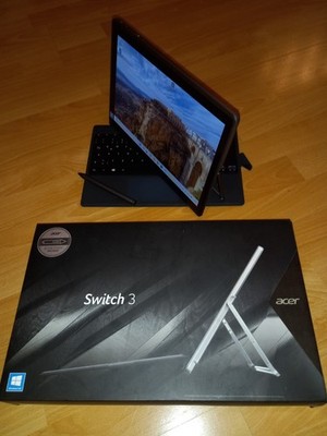 Acer Switch 3, SW 312 - 31,  2,50 GHz, QuadCore, 4 GB, 64 SSD,  Pen, Win 11 Home