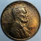 1941 Uncirculated Lincoln Wheat Cent Wood Grain Exact Coin Imaged #LWC1569