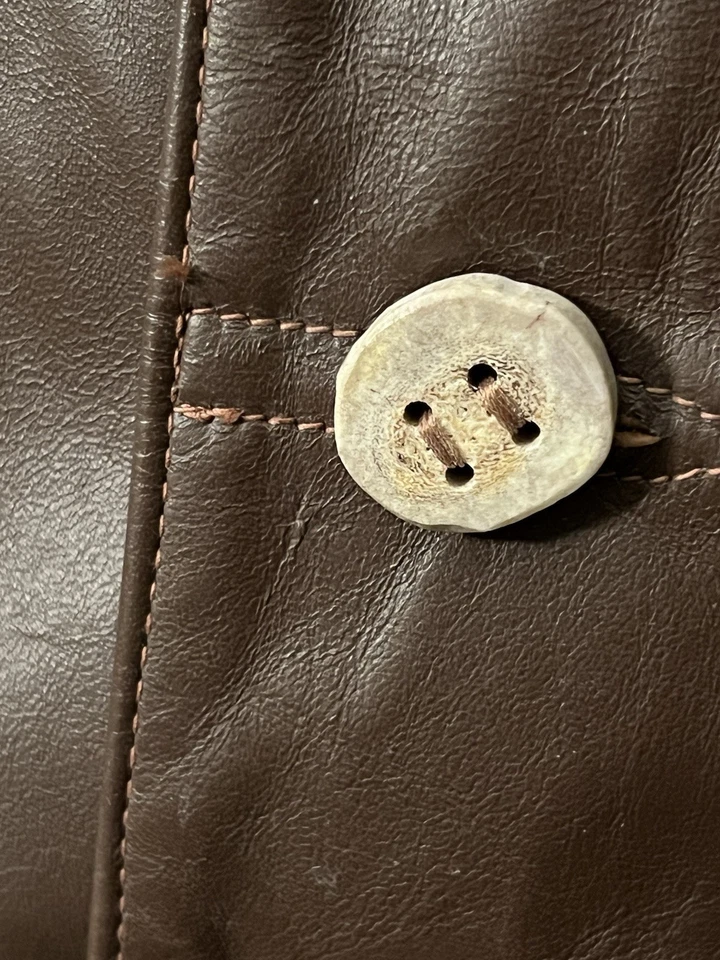 Lost Worlds Cuero Sin Forro Piel de Caballo Talla. 44 instrumentos musicales este/oeste Foto 4 de 4