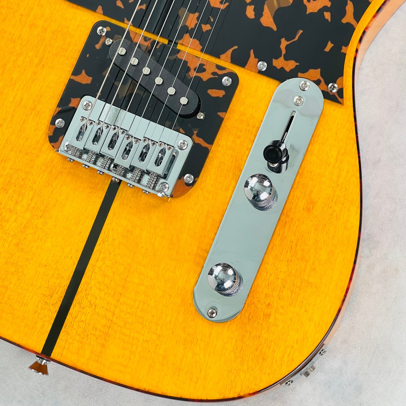 T-Style MadCat Partscaster with H.S. Anderson Logo - Antique Natural