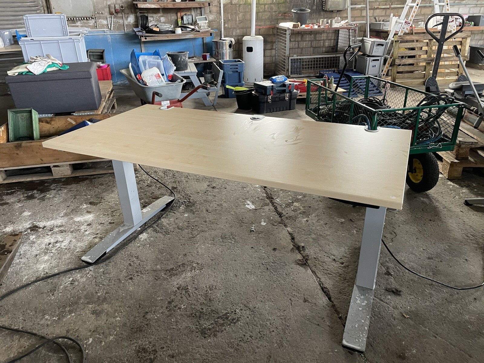 Höhenverstellbarer Schreibtisch Jump Dl9 (Hydraulisch)