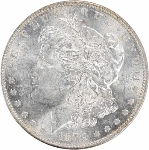 1879-O Morgan Silver Dollar AU Slider Uncertified #214