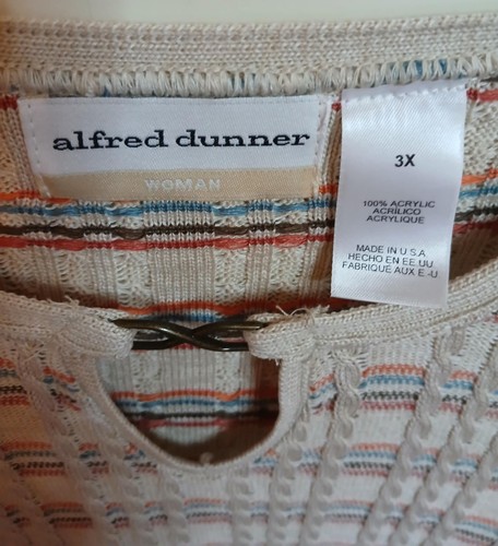 5 Ladies Plus Size 3X Shirts & Sweaters Mixed Lot 12 - Picture 5 of 13