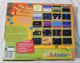 2004 ATARI FLASHBACK Classic Game Console 20 Built In Retro Games Tested