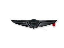 Front Hood Black Version Wing Emblem Fit Genesis G90 2023 2024 2025 2026 Front Hood Black Version Wing Emblem Fit Genesis G90 2023 2024 2025 2026
