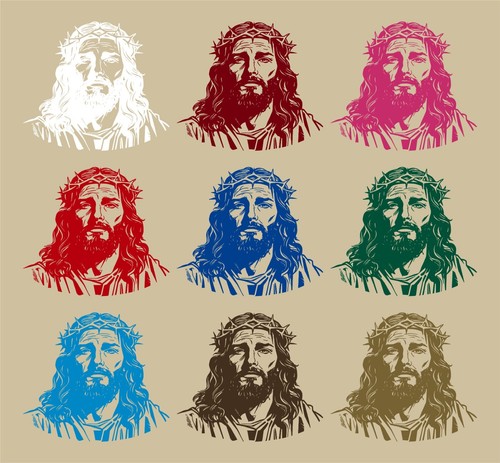 Jesus Christ Christian Lord Crown GOD King Car Truck Window Vinyl Decal Sticker - Picture 2 of 2