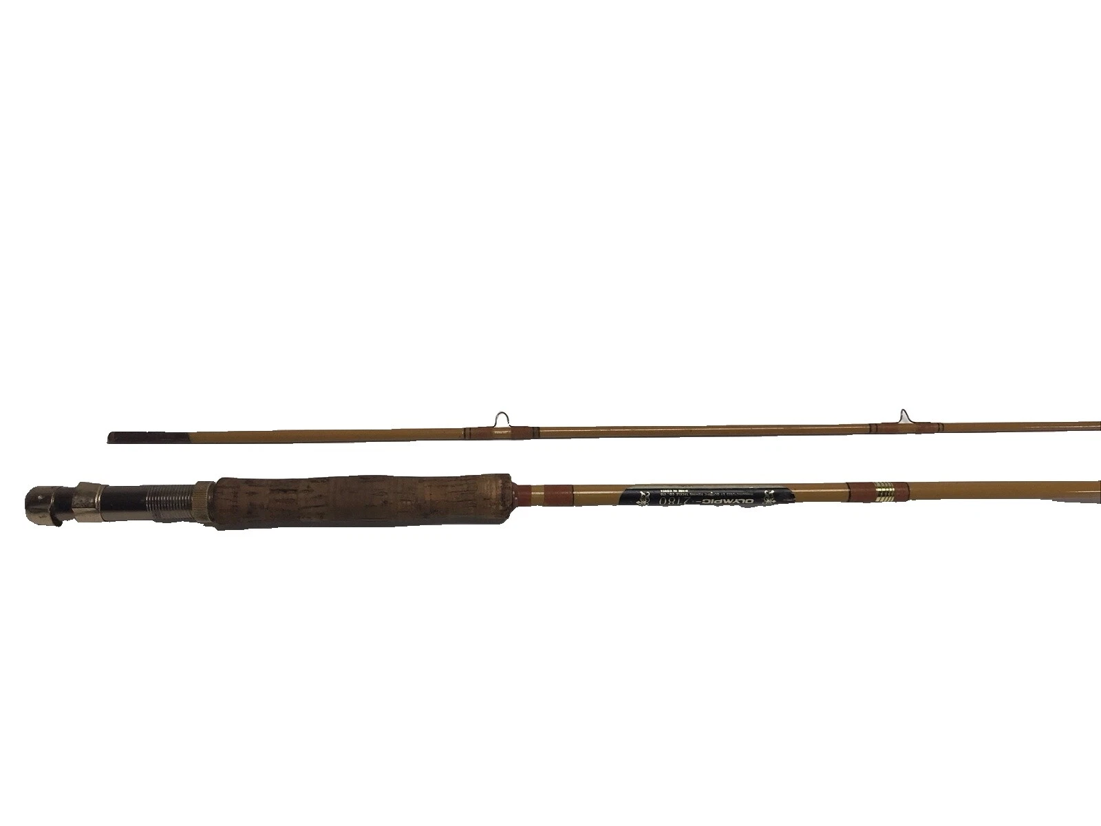 Todo Agua Dulce Fly cañas de pesca con mosca Vintage de pesca