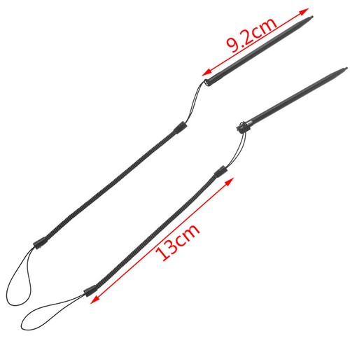 1pc touch screen metal touch phone pen tablet stylu with spring string com^ZY - Photo 2/7