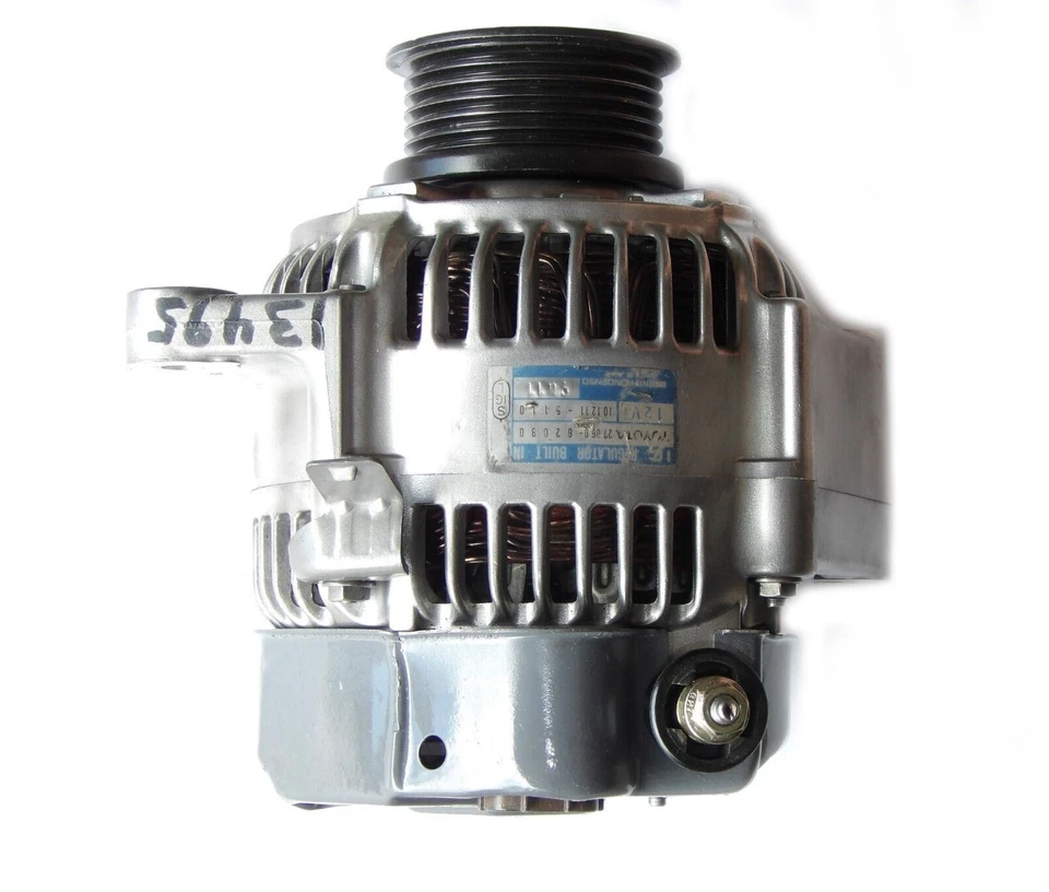 1993 Toyota Camry and Lexus ES300 O.E. Alternator #13495  #27060-62090  80 Amp - Image 4 of 4