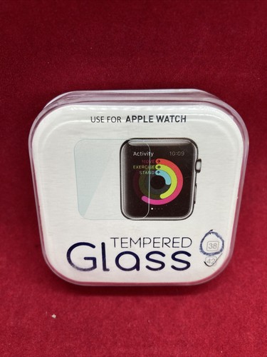 Tempered Glass Screen Protector Film for Apple Watch SERIES 3 38MM New Package - Picture 2 of 4