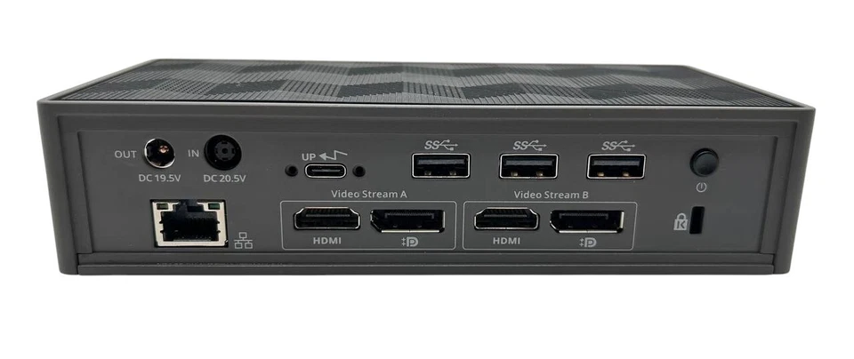 Targus USB-C DV4K Universal Docking Station Dock190 + 150W Netzteil – Gebraucht - Bild 3 von 4