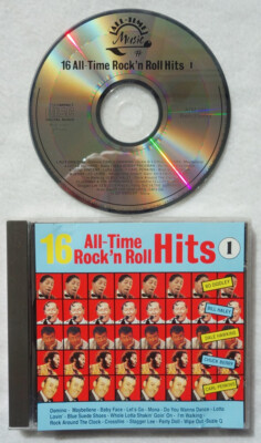 Various - 16 All-Time Rock 'n Roll Hits 1 (CD, 1989, All Time Music) NM/VG (4)