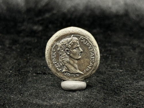 Beautiful Ancient Roman Greek Coin With Greek Writing Foreign Coin Collection