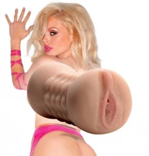 Jesse Jane Pussy and Ass Stroker double-ended mens Masturbation Sex Toy