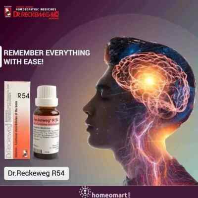 Dr. Reckeweg R54 Drops 22ml x 1 | Memory Focus Concentration Support |
