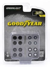 1:64 GreenLight *WHEEL & TIRE ACCESSORY PACK* GOODYEAR TIRES *NIP*