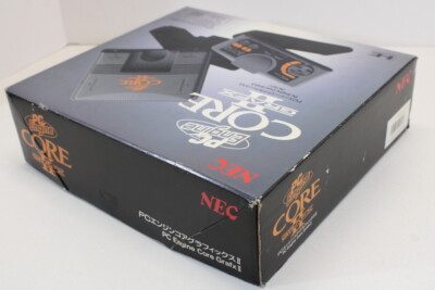 PC Engine Core Grafx 2 Console Controller Boxed OEM HuCard