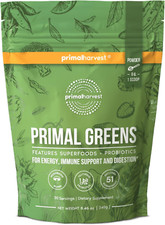 Super Greens Powder, 30 Servings W/ 50 Greens Superfood Chlorella, Probiotics...