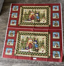 Christmas Fabric Panels For Quilting