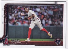 2025 Topps MLB Baseball Series 1 No. 282 Zach neto