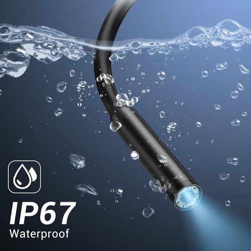 Caméra d'inspection endoscope 1080P endoscope serpent 1,5M pour IOS iPhone / Android - Photo 4/11