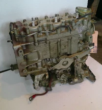 OEM Evinrude 1971 60 HP Complete Powerhead 0384058 3-CYL Good crank top bottom