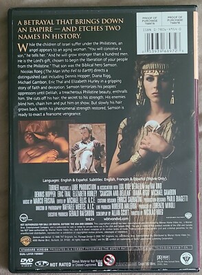 Samson and Delilah (DVD) - The Bible Collection | eBay