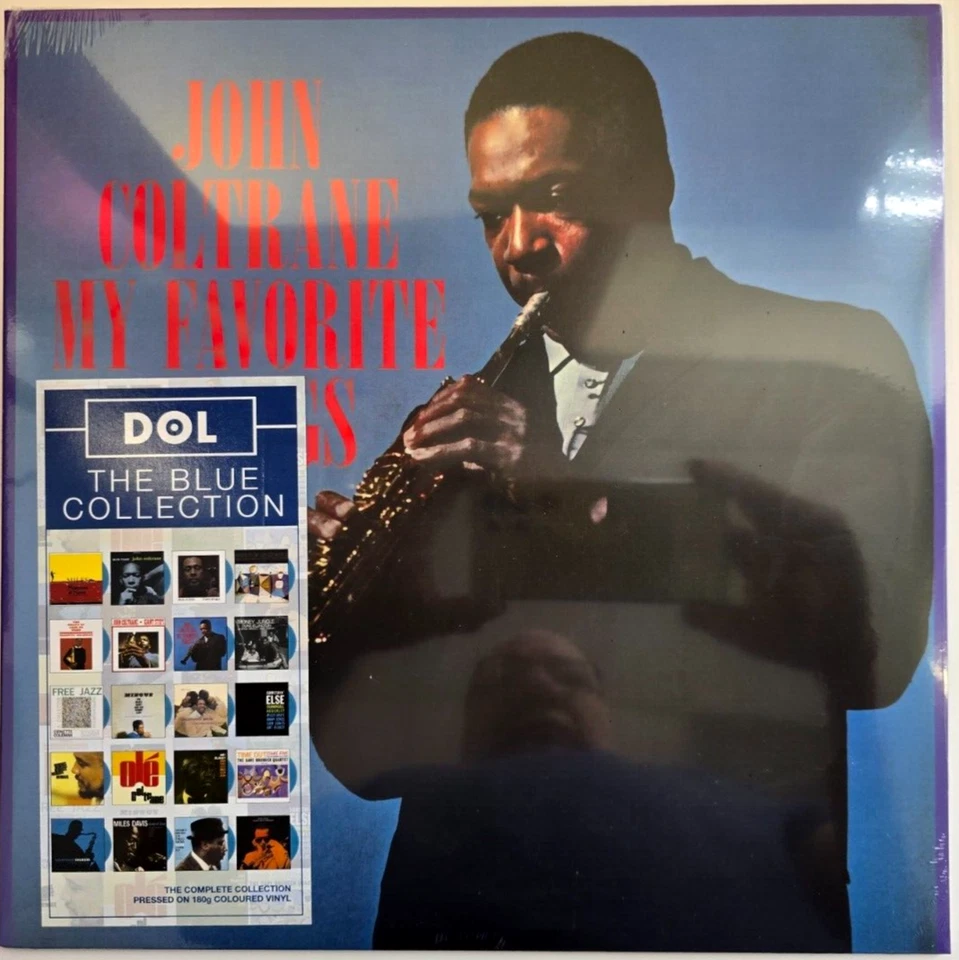 John Coltrane My Favorite Things LP Album vinyl record limited blue reissue 2017 - Image 2 of 4
