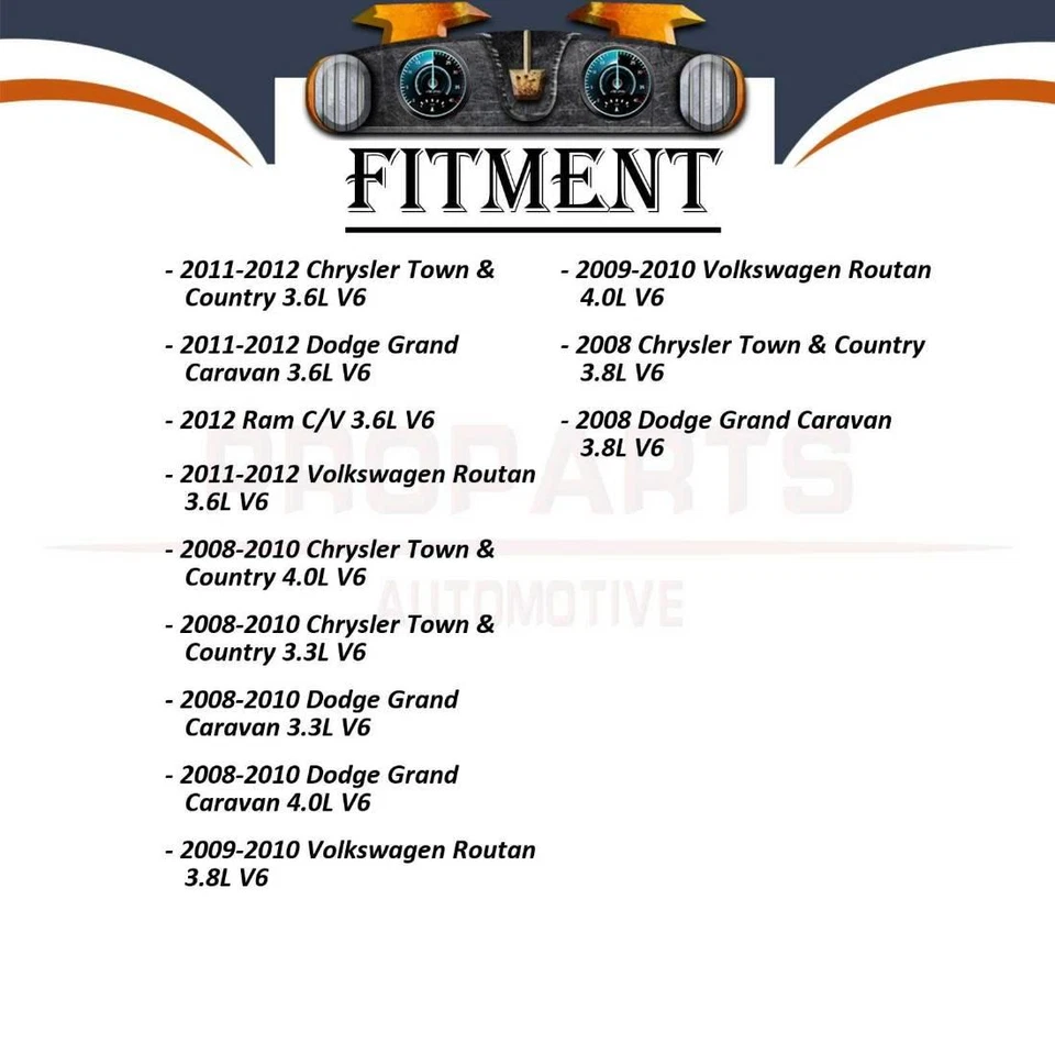 2x Kit de manguera de freno hidráulico delantera para Chrysler Town & Country 2011 2012 3,6 L Foto 2 de 4