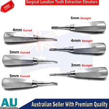Dental Luxation Elevators Surgical Tooth Root Extraction Loosening Instruments