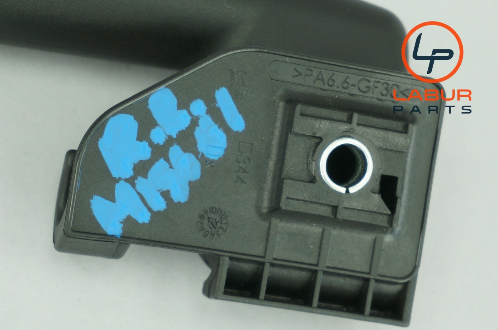 M156 Maserati 14-17 Quattroporte Roof Grab Handle Set Of Four Black B036